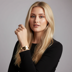 Classic 18K Gold-Plated Statement Cuff Bracelet | Anti-Tarnish | Unisex